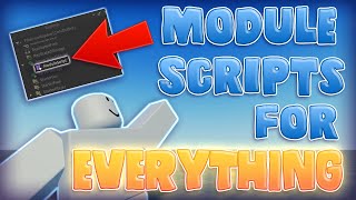 How To Use Module Scripts For EVERYTHING, in Roblox Studio!