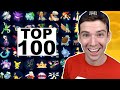 My Top 100 Pokemon
