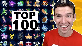 My Top 100 Pokemon