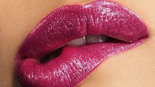 Indian Bollywood Beautyful Actress Rekha HD Lips Closeup