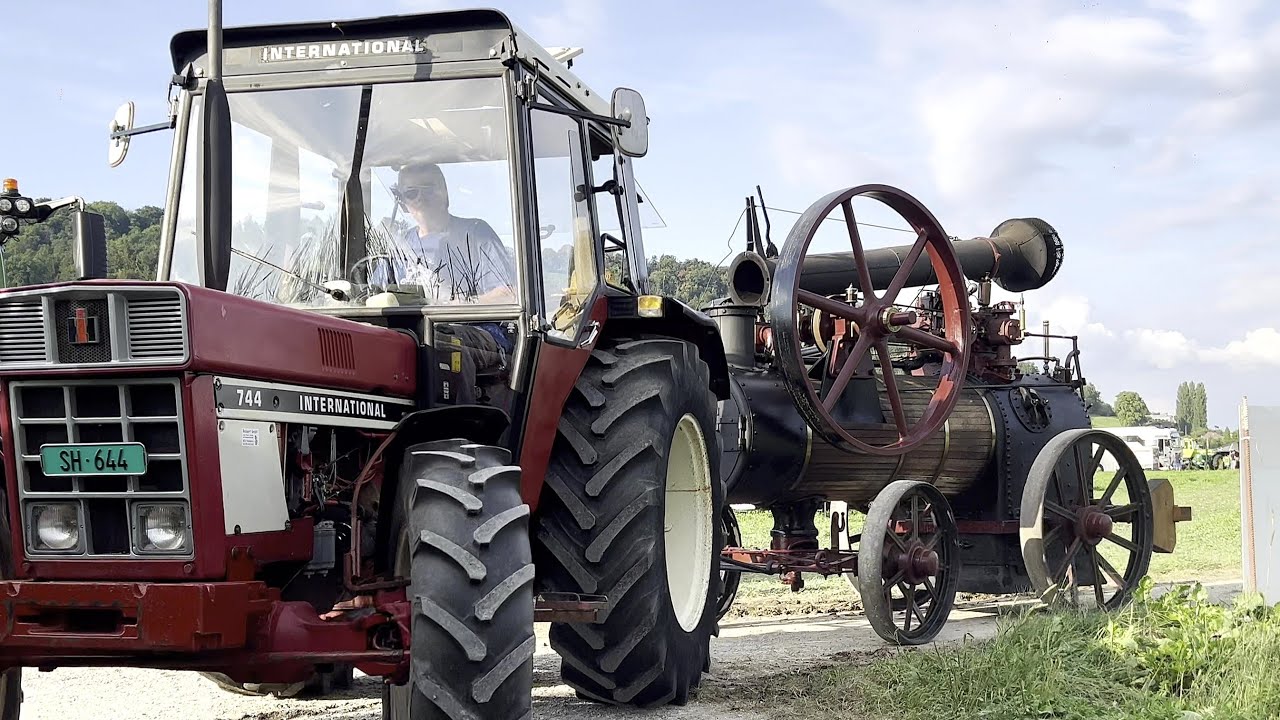 11. Int. Oldtimer-Traktorentreffen 5103 Möriken (CH) Ankunft der Traktoren im Fahrerlager 22.08.2025