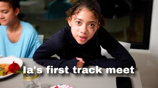 Ia's first track meet