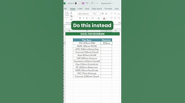 Excel Flash Fill for Engineers #excel #engineering #excelforengineers