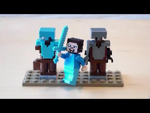 Lego Minecraft Armor Stand Tutorial Youtube