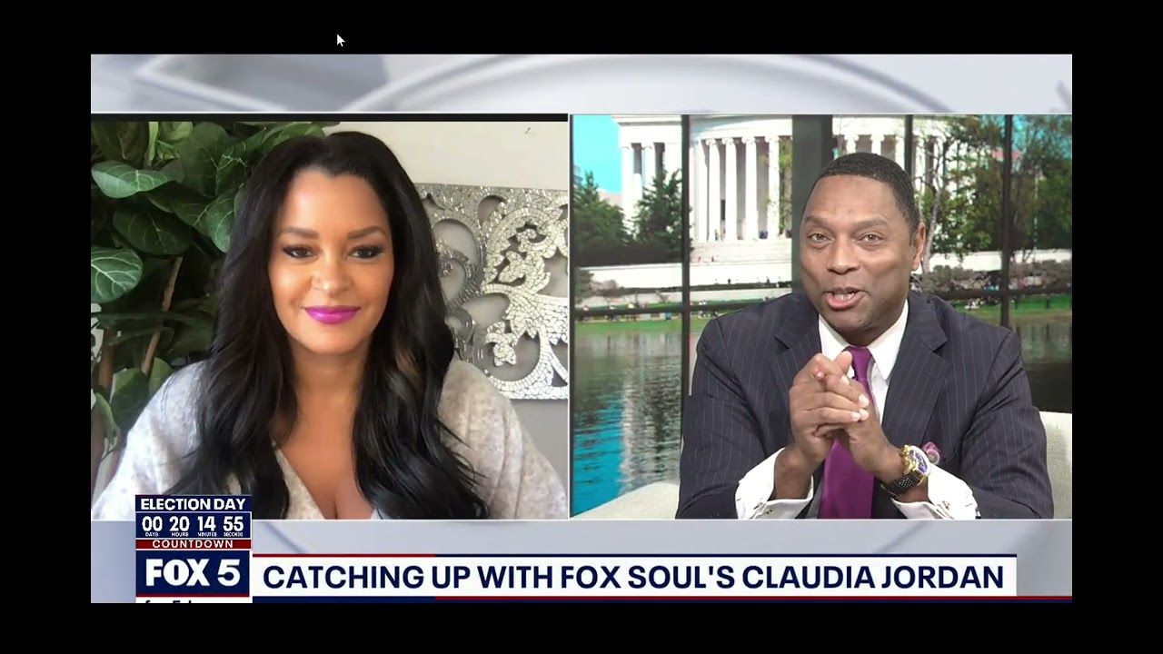 FOX 5 catches up with Claudia Jordan 2022 10 17