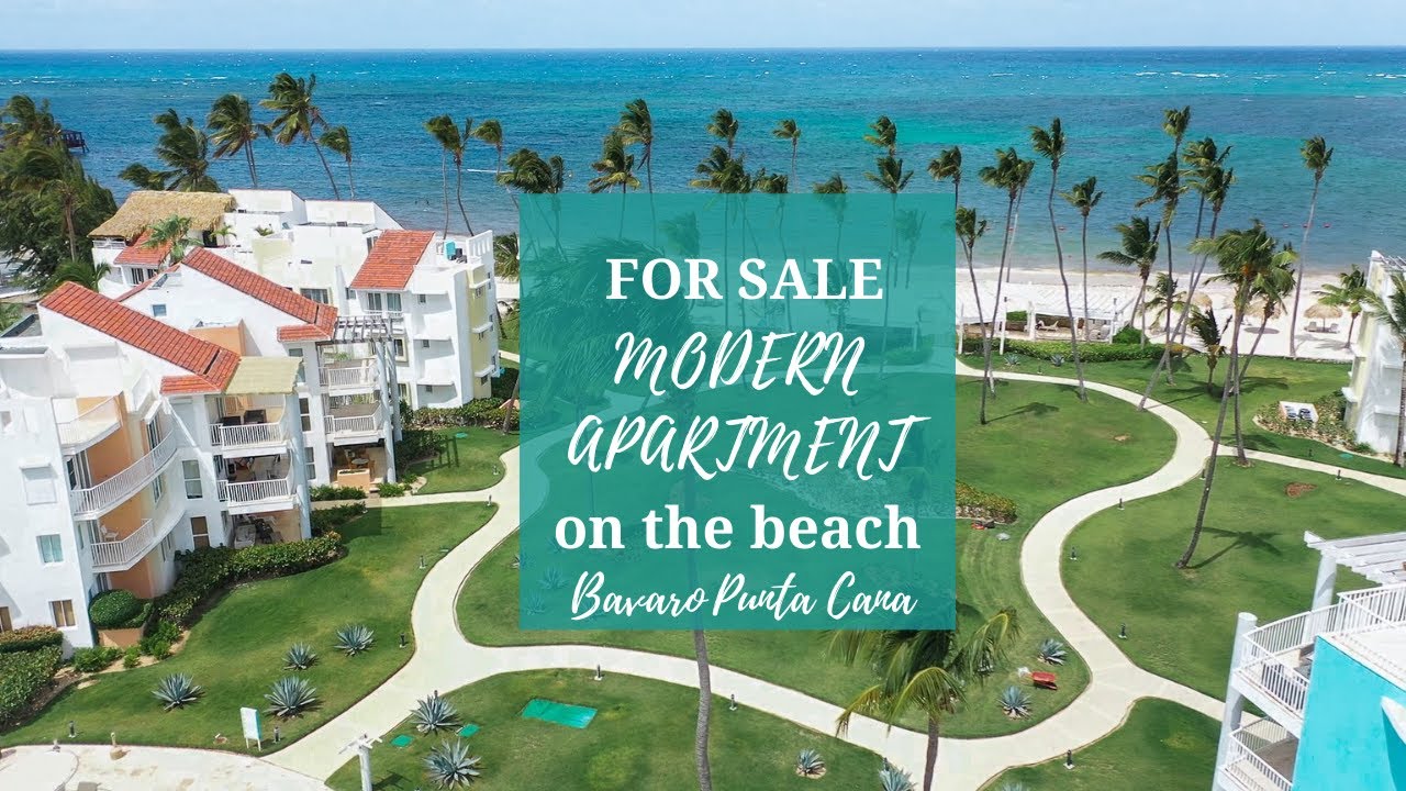 FOR SALE Modern apartment on the beach in Punta Cana YouTube