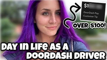 Day In My Life As A DoorDash Driver! *HOW MUCH MONEY I MADE IN A DAY 2021*