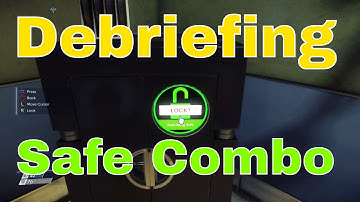 Prey Debriefing safe combo