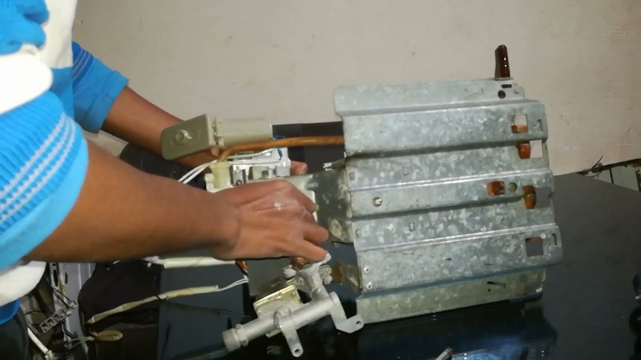 تجربة تحويل سخان غاز من عادي الي اوتوماتيكي