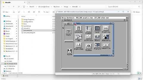 Using WinUAE to setup a CF Card as a hard drive for use in a real Commodore Amiga computer