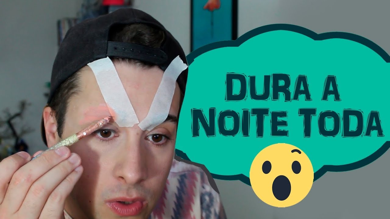 Como Esconder a Sobrancelha (com produtos baratos)