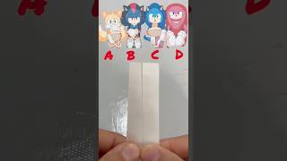 HIDDEN SONIC CHARACTER – CAN YOU GUESS? 🤯#Sonic #Tails #Knuckles #Eggman #Mighty #Fang #Tailsdoll
