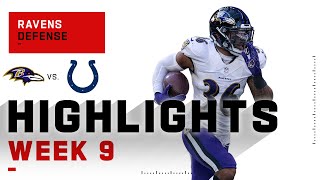 Ravens Defense Bucks Off the Colts | NFL 2020 Highlights
