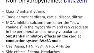 Calcium Channel Blockers