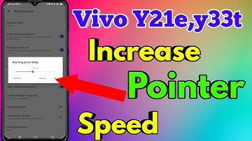 How To Increase Pointer Speed in Vivo Y21e | Vivo Y21e Me Pointer Speed Kaise Badaye
