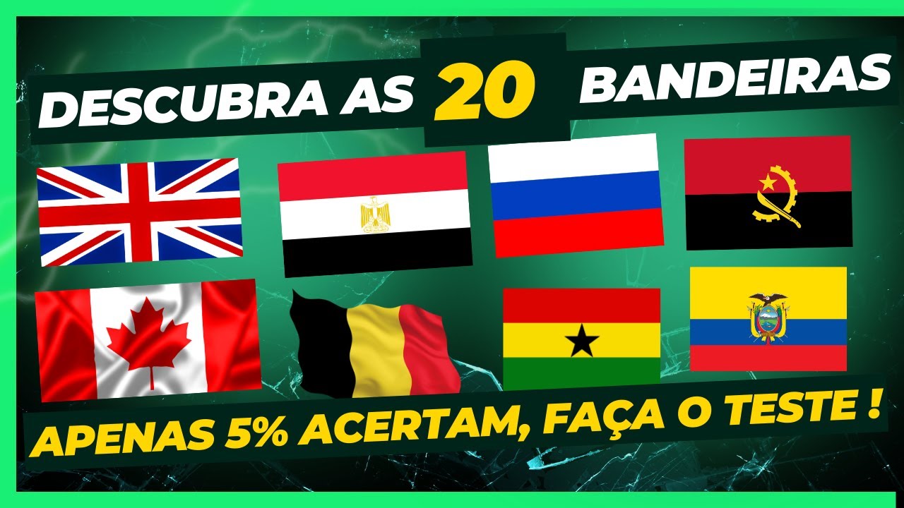 Quiz Bandeira De Paises FDPLEARN