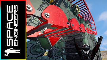 The Tank Tracks over Vanilla Wheels Mod!! - Space Engineers