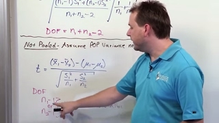 Lesson 7 - Hypothesis Testing - Two Means - Small Independent Samples, Part 3