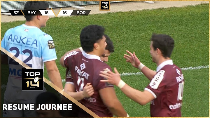 TOP 14 - Résumé de journée - J16 - Saison 2024-2025