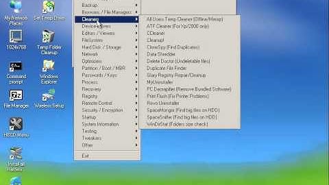 Hiren Rescue CD Bootup