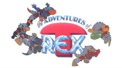 The Adventures Of T-Rex (1992 syndicated cartoon): Intro/Credits (best audio quality)