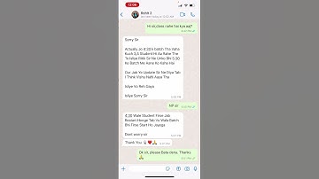 iPhone  - WhatsApp message delete