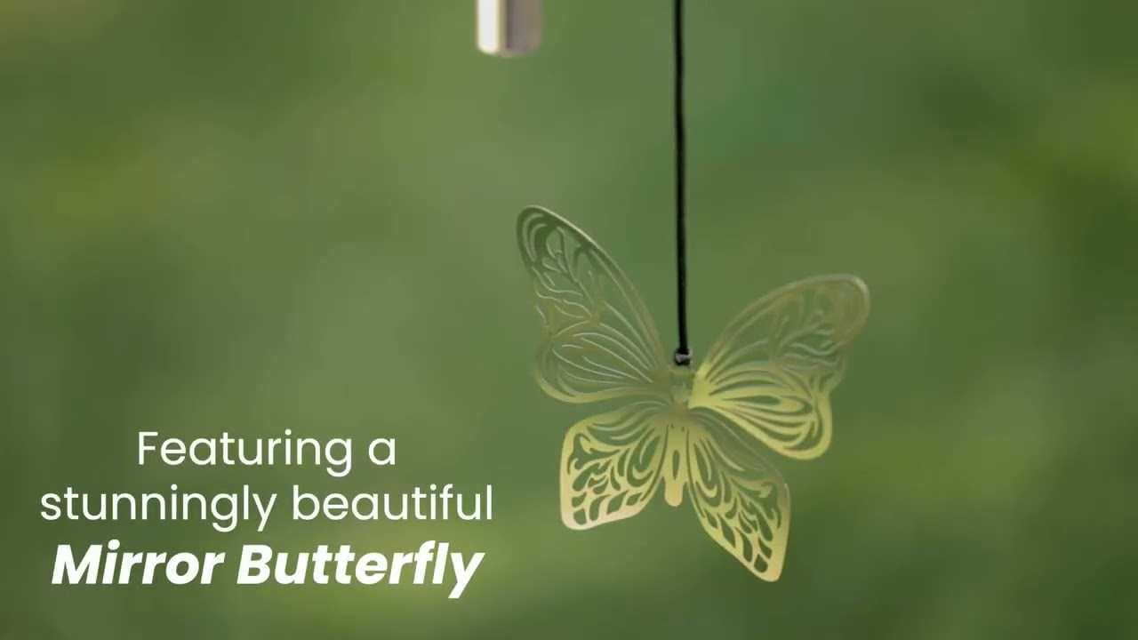 Habitats Chime - Mirror Butterfly