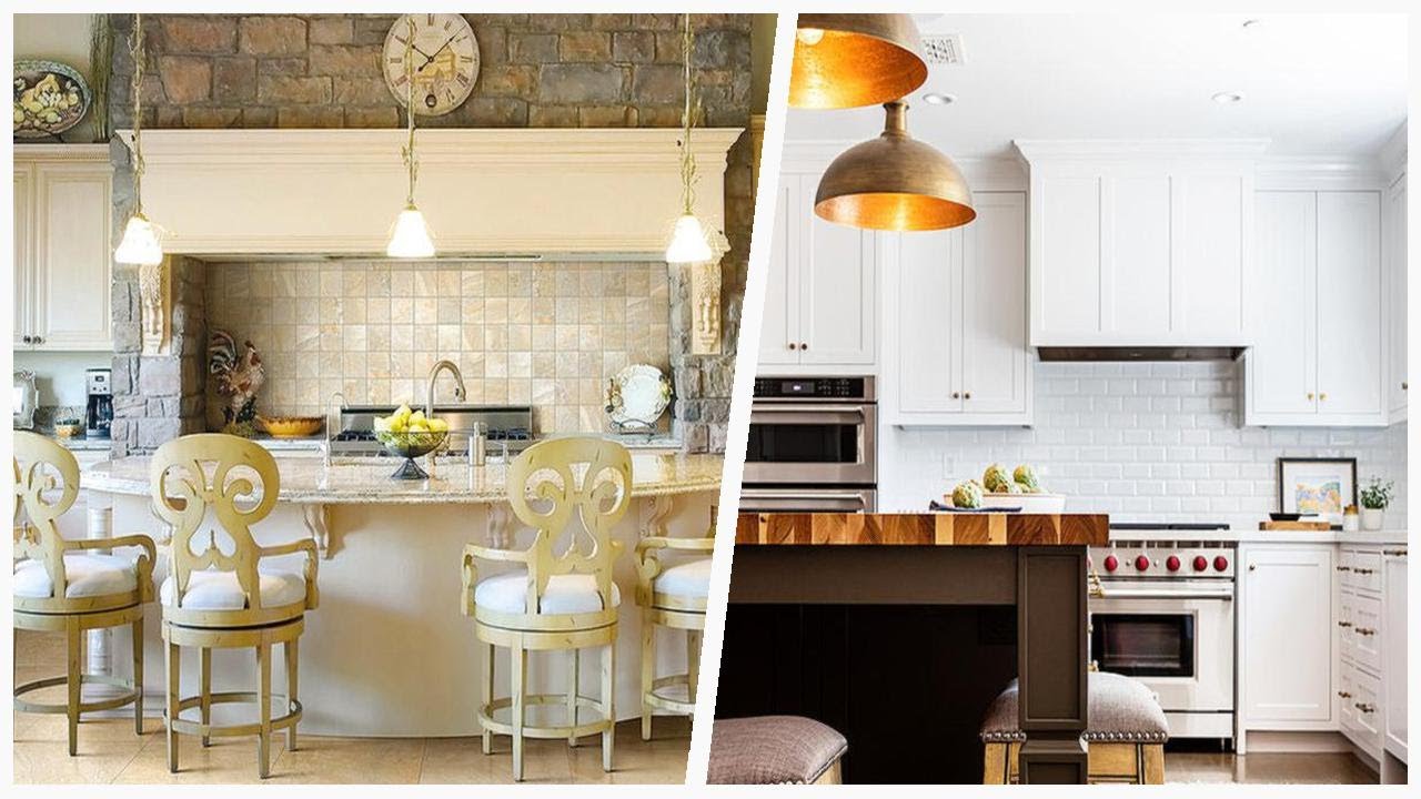 75 Kitchen With Beige Cabinets And Beige Backsplash Design Ideas You'll ...