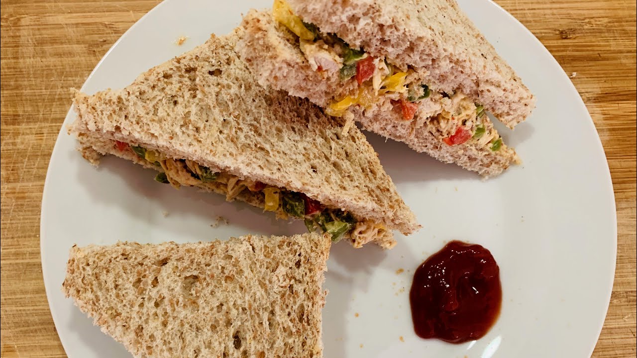 Bell Pepper Chicken Sandwich YouTube