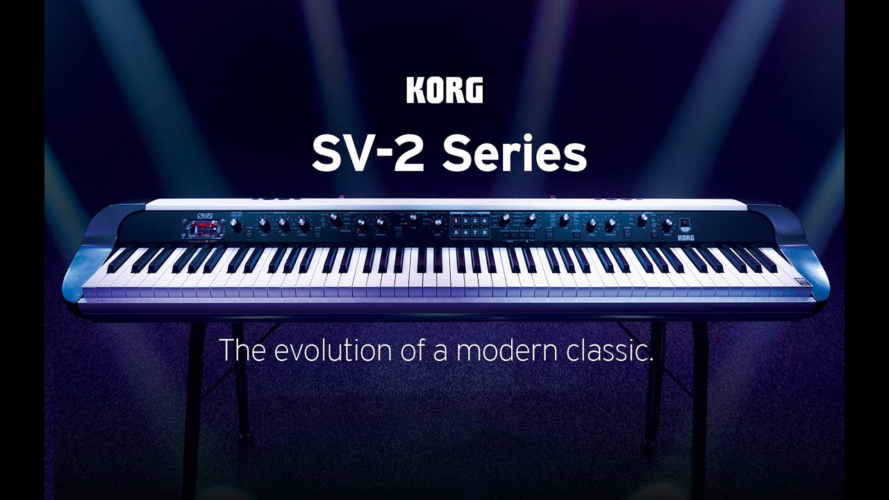 KORG SV-2S 88(88鍵)　STAGE VINTAGE PIANO付属譜面台