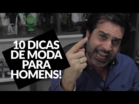 10 DICAS DE MODA PARA HOMENS