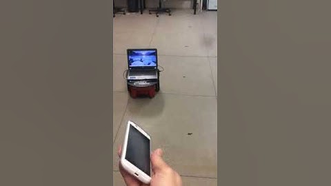 SOM4R - Joystick Android App Test - Pioneer P3DX