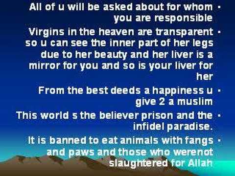 Important Prophet Mohamed hadiths