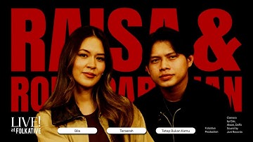 Raisa Acoustic Session w/ Rony Parulian | Live At! Folkative