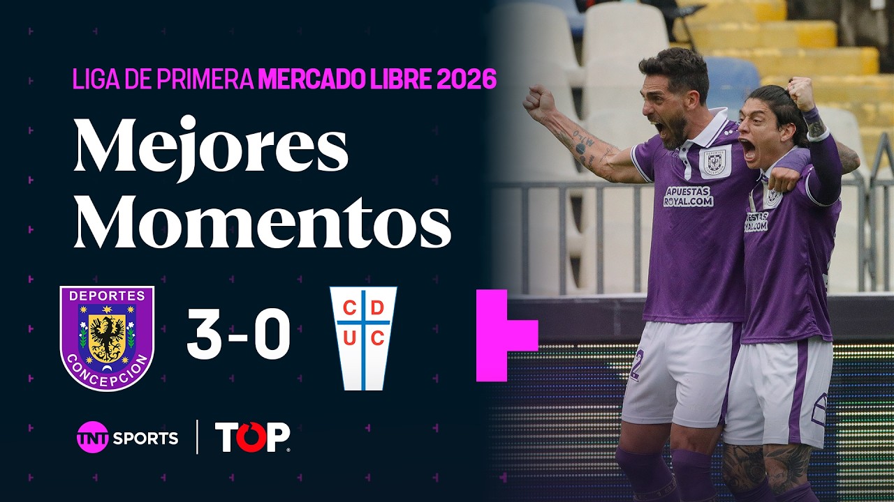 Compacto TOP | 🟣 Dep. Concepción 3-0 🔵 U. Católica | Liga de Primera Mercado Libre 2026 - Fecha 17