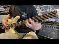 霧のミステイク / C-C-B BASS COVER 😄🎸 CCB Coconut Boys 渡辺英樹 笠浩二 関口誠人 米川英之 田口智治 YAMAHA DARKGLASS MICROTUBES