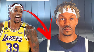 DWIGHT HOWARD FACE CREATION 2k22 current gen