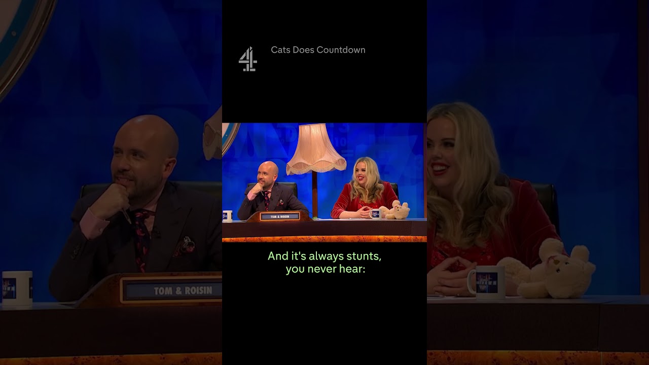Sam Campbell's joke goes to VAR #CatsDoesCountdown #SamCampbell #VAR