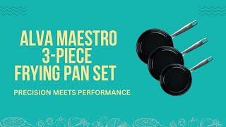 Alva Maestro 3-Piece Frying Pan Set – Cook Like a Pro, Effortlessly screenshot 5
