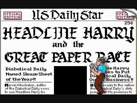 Headline Harry and the Great Paper Race - Intro pt. 1