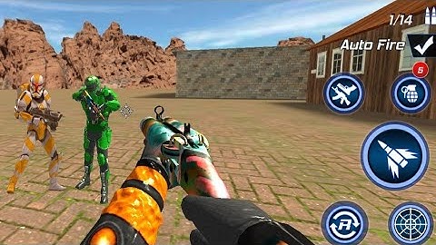 FPS Robot Shooter Strike: Anti-Terrorist Shooting Android GamePlay #3 Walkthrough #1