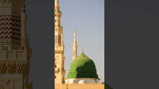 The Iconic Green Dome of Madinah in Stunning Detail 🕌💚