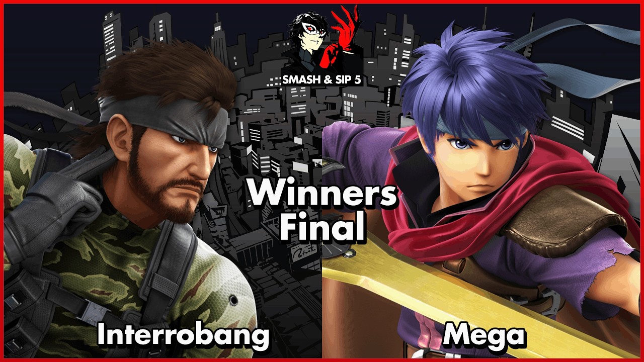 Smash & Sip 5: Winners Final | Interrobang (Snake) V.S. Mega (Ike)