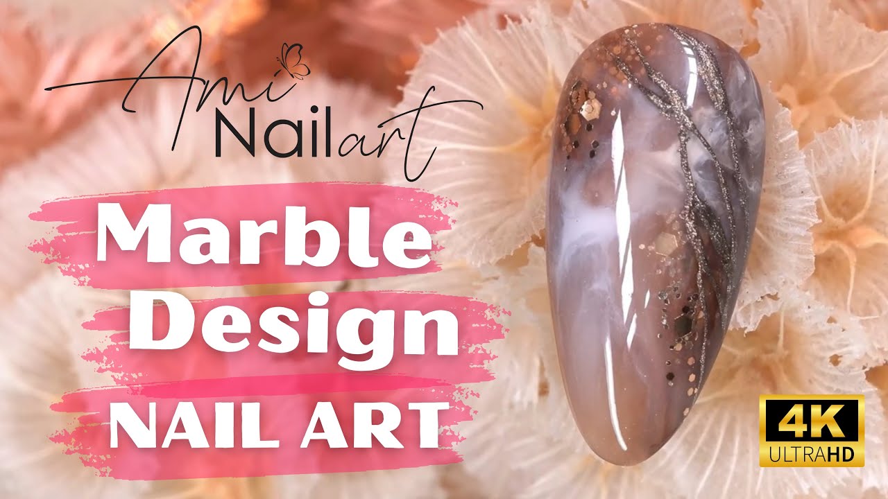 Marble Design Nail Art | Smooth Blending & Luxury Finish Tutorial