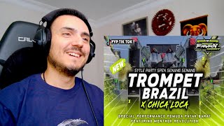 Download Lagu DJ TROMPET BRAZIL X CHICA LOCA FULL ASEK-ASEK PARTY MENGKANE‼️FEAT AR PRO NGANJUK Reaction MP3