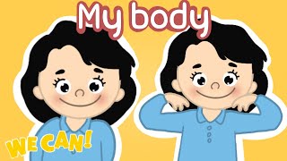 اسماء اجزاء الجسم بالانجليزية My Body - وي كان we can 1