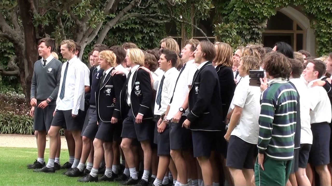 The Geelong College 2016 Rowing Sendoff Warcry