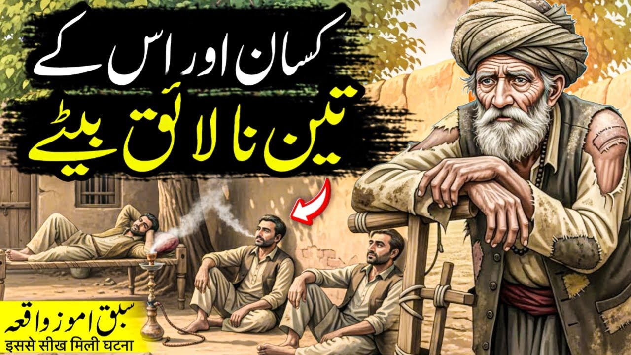 Ghareeb Kisan aur Uske Teen Naik Betay | Mehnat aur Sabr ki Kahani