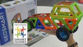 Geosmart : Lunar Rover - Démo du jeu magnétique de construction