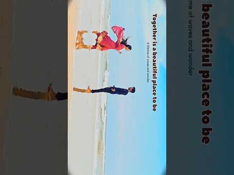 Beautiful Beach Romantic Love Status 🌊❤️ | Couple Goals​ | Romantic WhatsApp Status | #beach #shorts